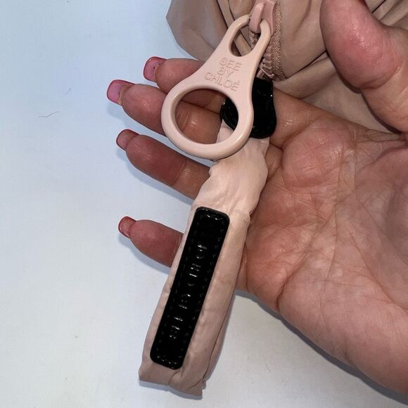 See by Chloe Bike Row Tote Nag in Pink Blush Nylon with COA - Picture 6 of 12